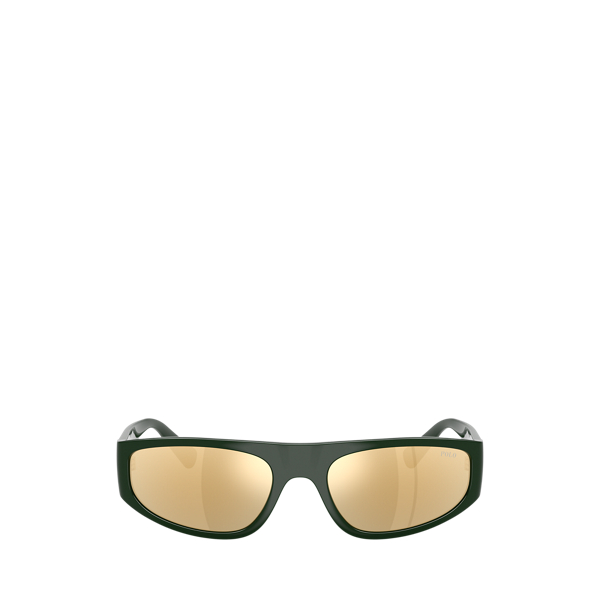 Shiny Polo Bar Green Polo Pony Pilot Sunglasses Polo Ralph Lauren 2