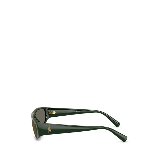 Shiny Polo Bar Green Polo Pony Pilot Sunglasses Polo Ralph Lauren 3