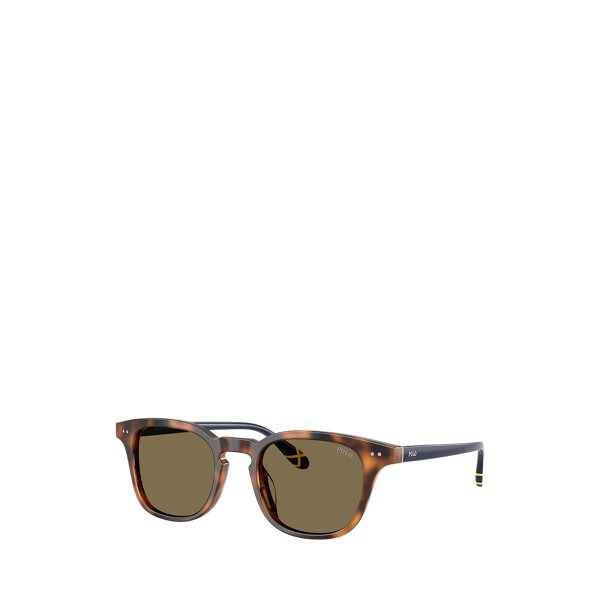 Heritage Rowing-Stripe Round Sunglasses