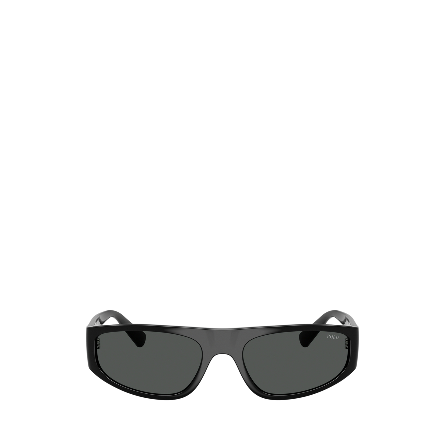 Мужские солнцезащитные очки Ralph Lauren Polo Pony Pilot Sunglasses, цвет: Блестящий чёрный — фото 1