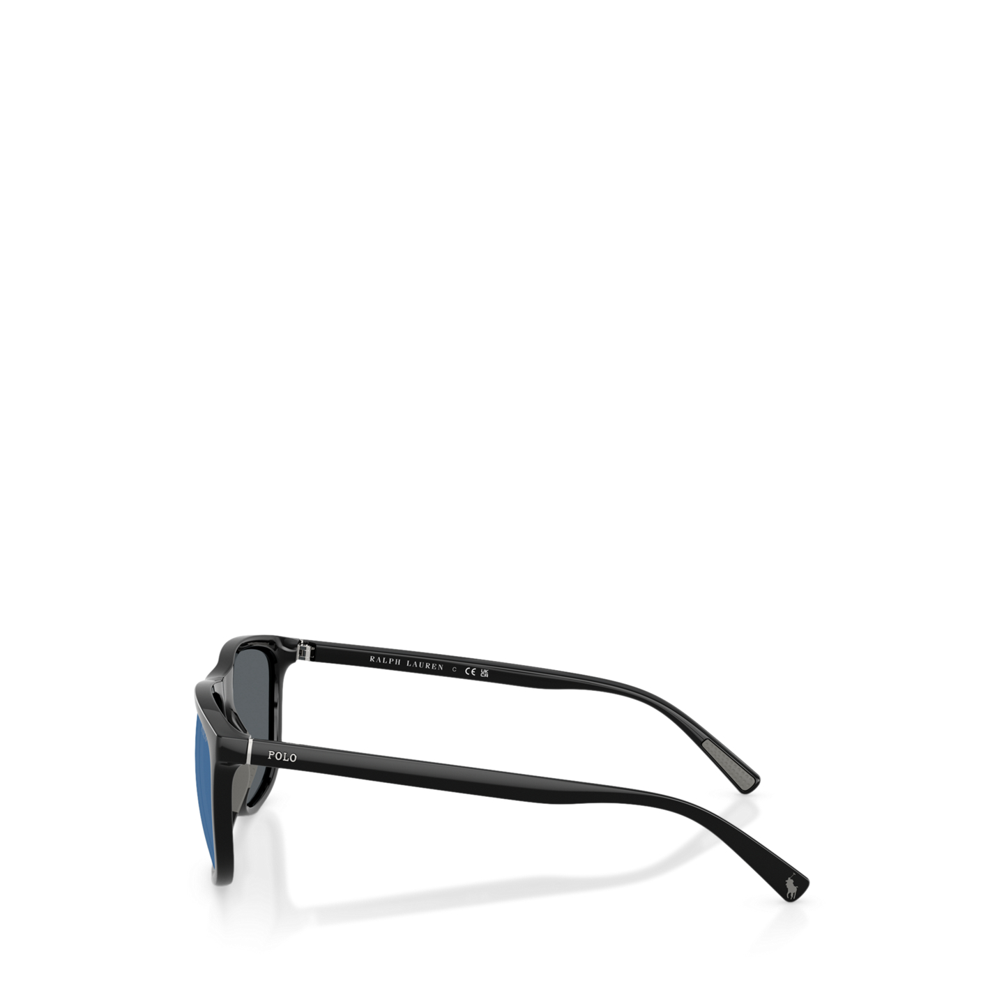 Мужские солнцезащитные очки Ralph Lauren Performance Play Mirrored Sunglasses, цвет: Чёрный — фото 2