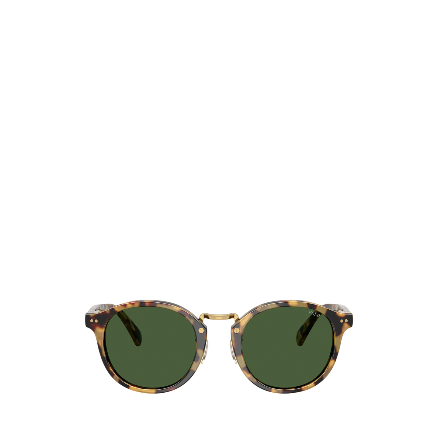 Мужские солнцезащитные очки Ralph Lauren Wimbledon Tortoiseshell Sunglasses, цвет: Гавана — фото 1