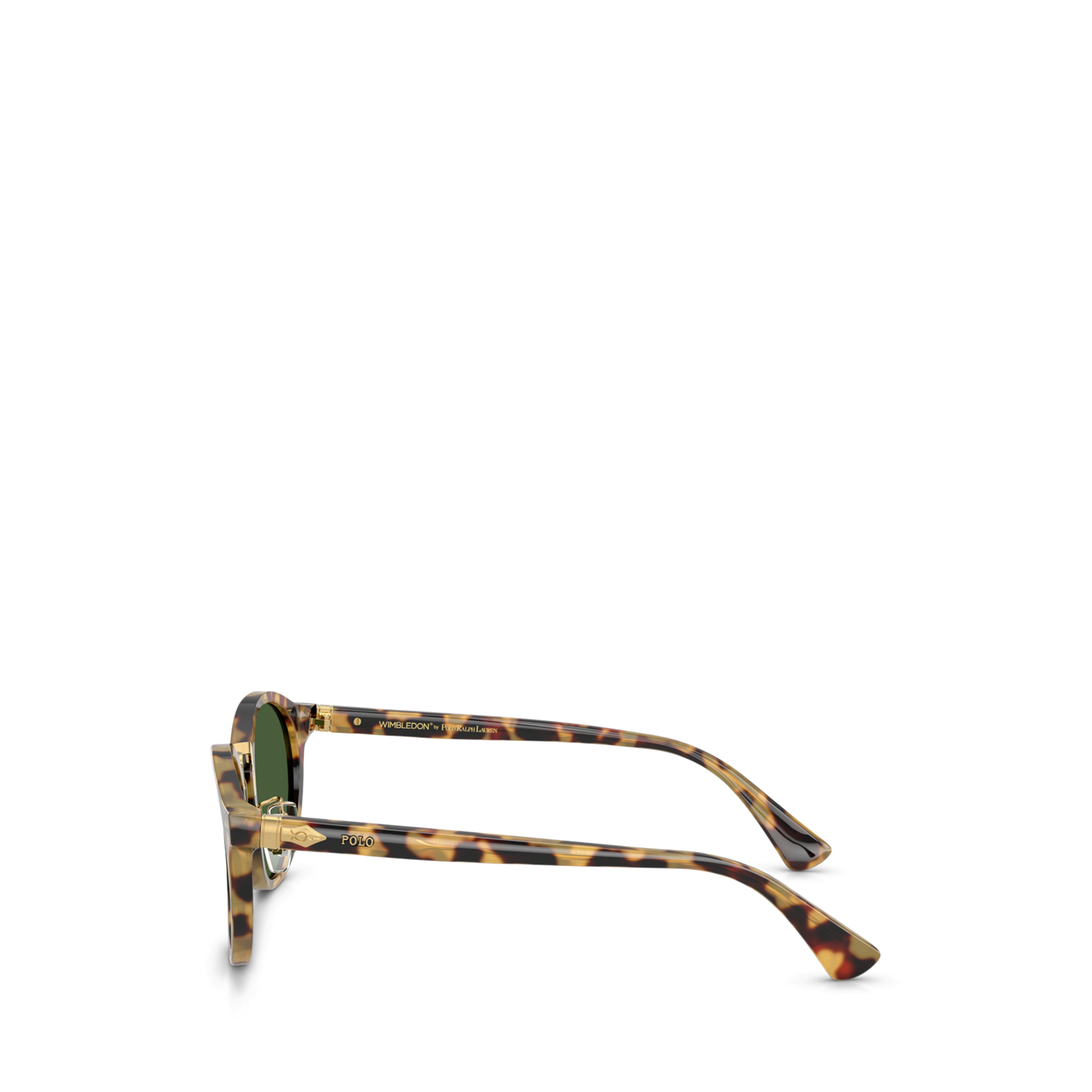 Мужские солнцезащитные очки Ralph Lauren Wimbledon Tortoiseshell Sunglasses, цвет: Гавана — фото 2