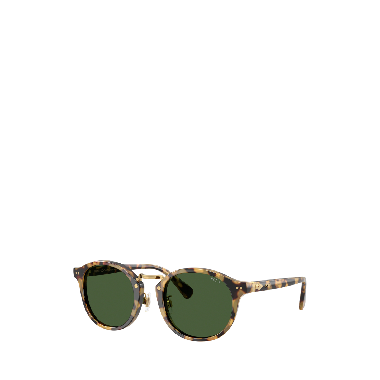 Мужские солнцезащитные очки Ralph Lauren Wimbledon Tortoiseshell Sunglasses, цвет: Гавана — фото 3