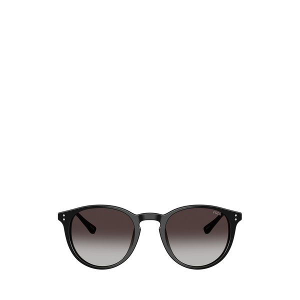 Pen-Temple Round Sunglasses