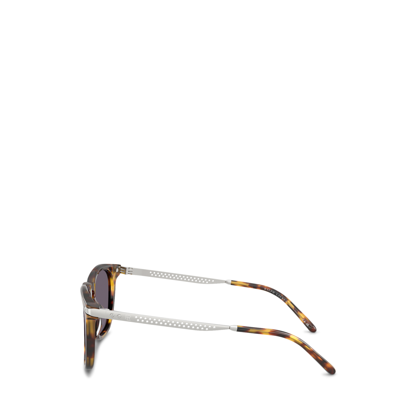Мужские солнцезащитные очки Ralph Lauren Automotive Square Sunglasses, цвет: Состаренный гавана — фото 2