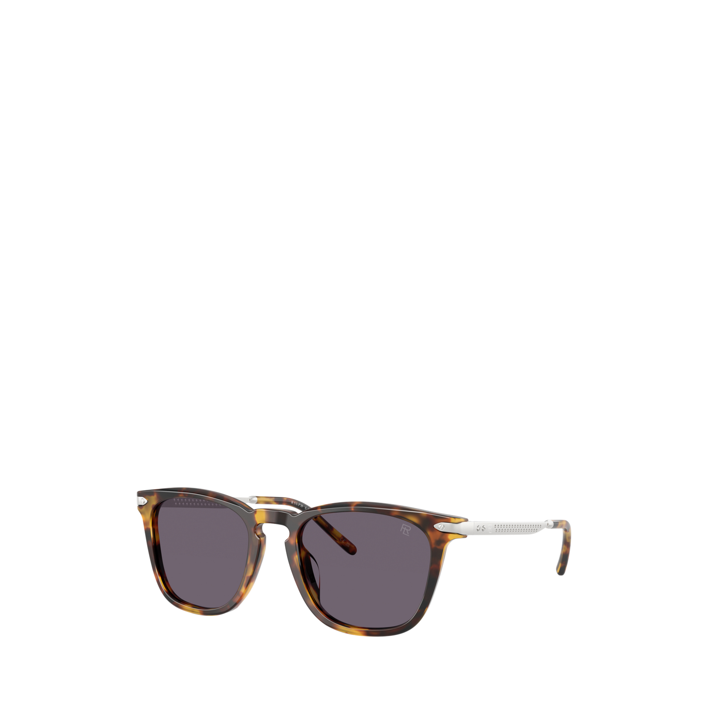 Мужские солнцезащитные очки Ralph Lauren Automotive Square Sunglasses, цвет: Состаренный гавана — фото 4
