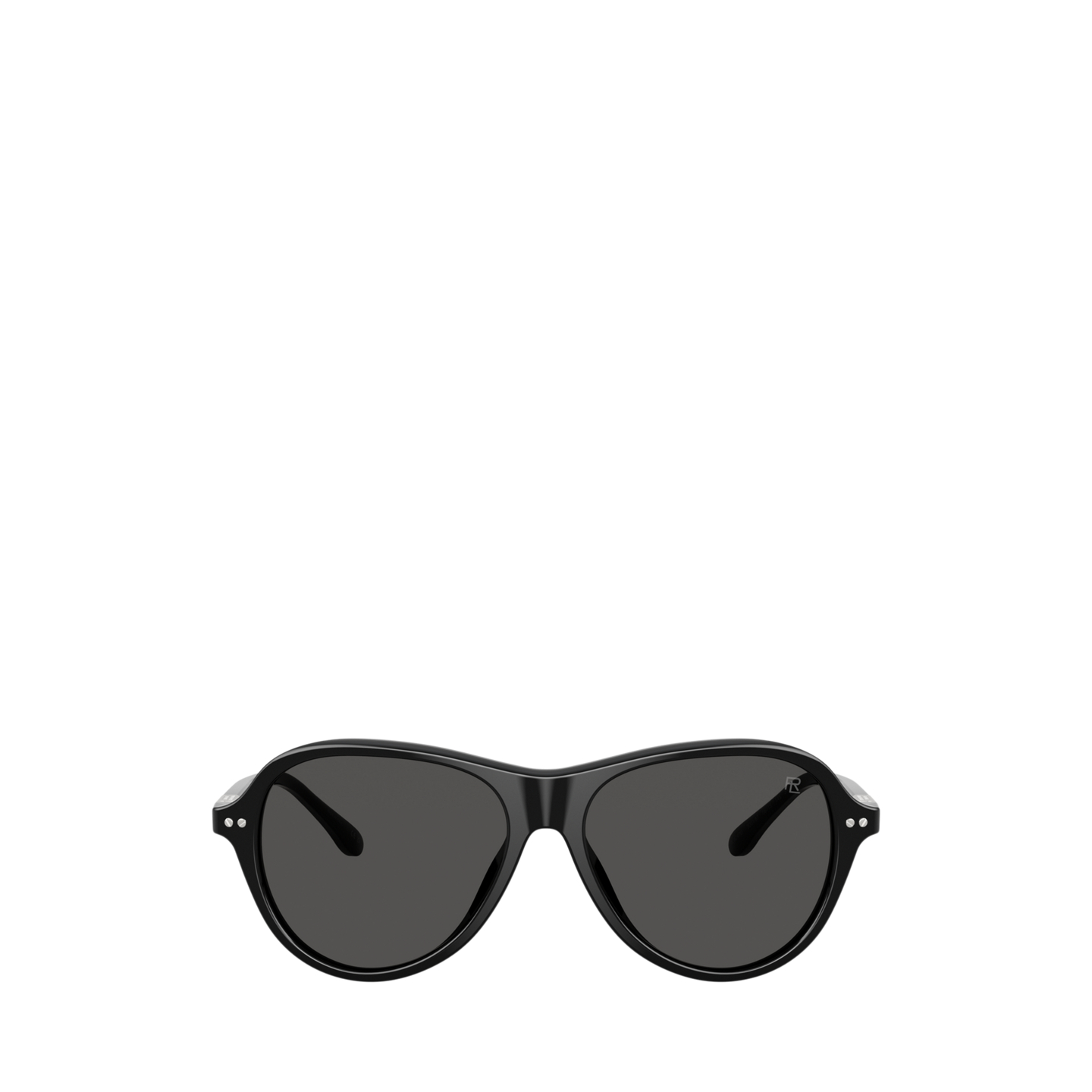 Мужские солнцезащитные очки Ralph Lauren Automotive Pilot Sunglasses, цвет: Блестящий чёрный — фото 1