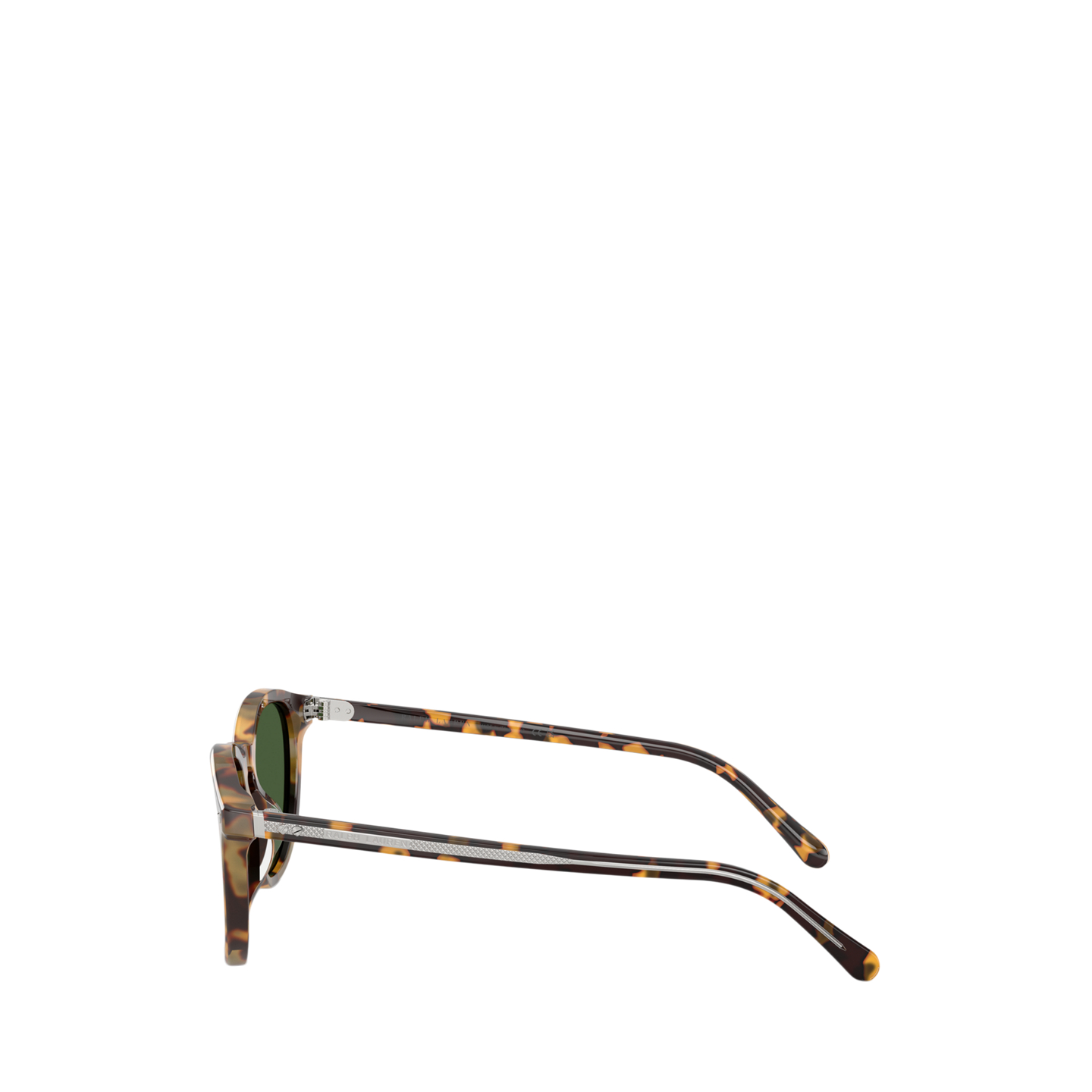 Мужские солнцезащитные очки Ralph Lauren Automotive Round Sunglasses, цвет: Светлый гавана — фото 2