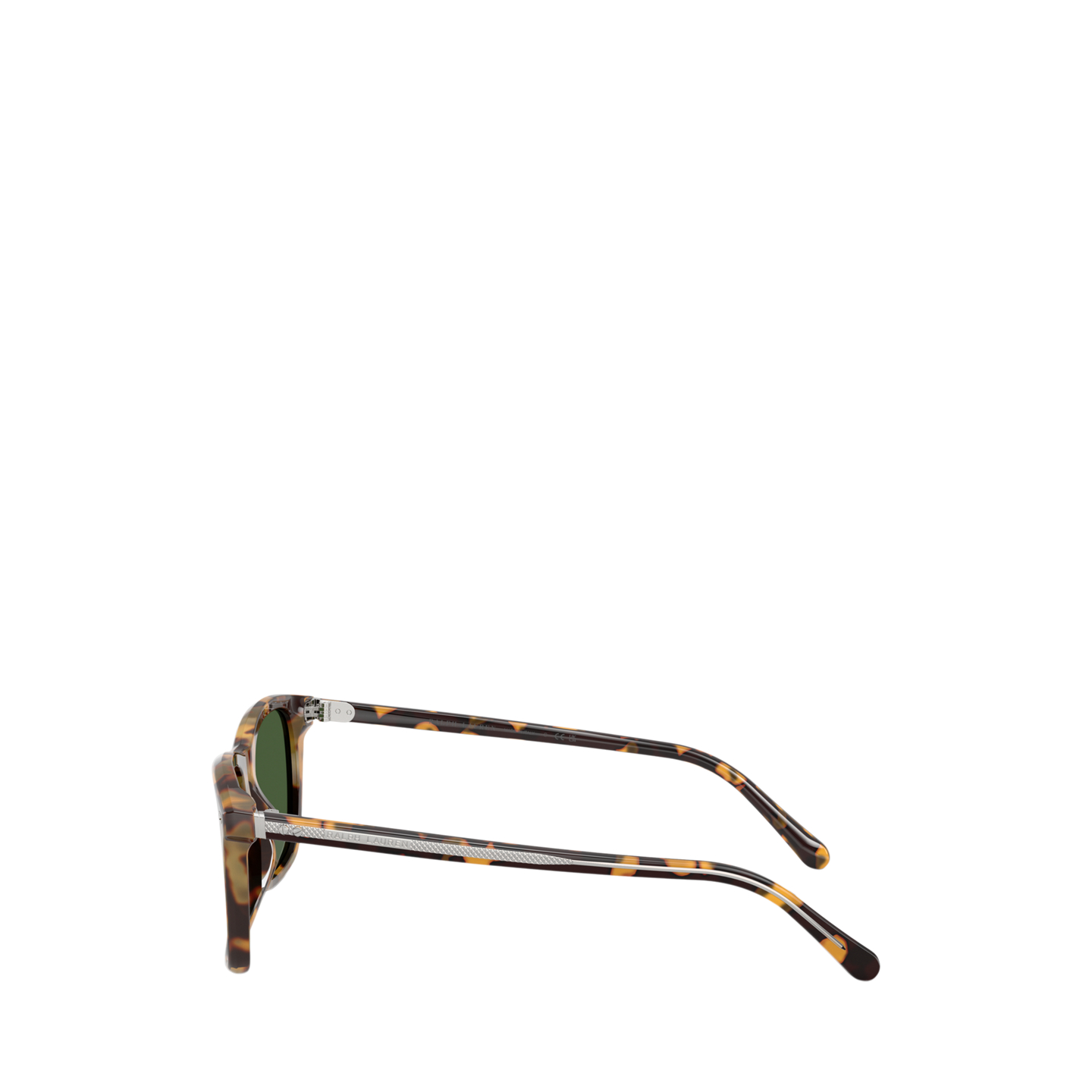 Мужские солнцезащитные очки Ralph Lauren Automotive Square Sunglasses, цвет: Светлый гавана — фото 2