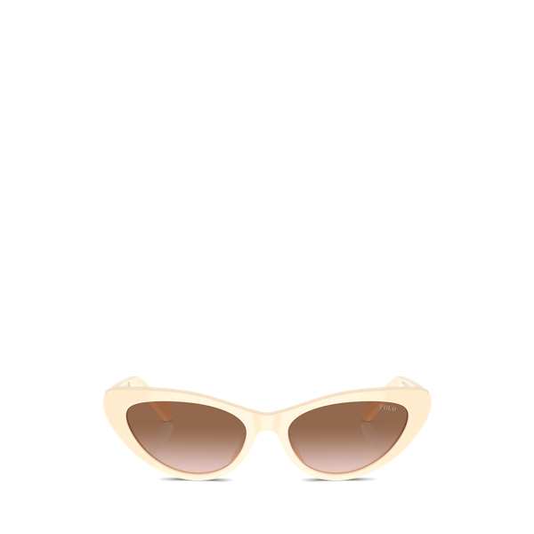 Cream Polo Cat-Eye Sunglasses Polo Ralph Lauren 2