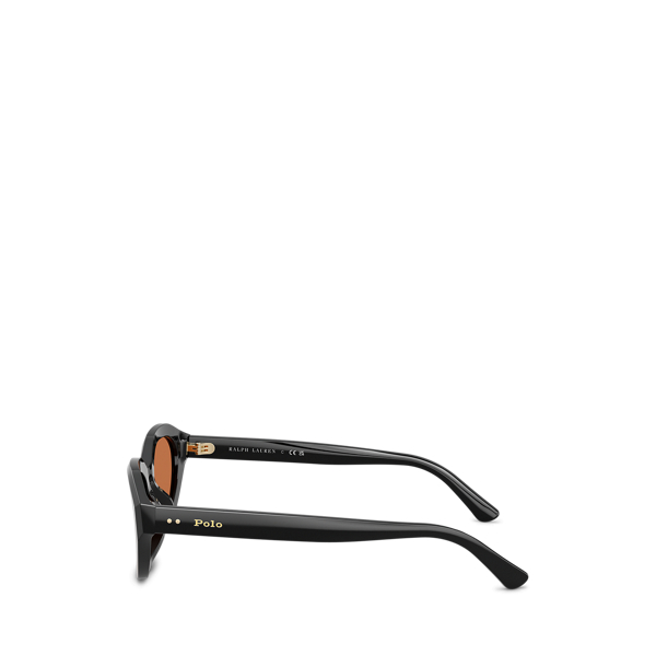Polo Rectangle Cat-Eye Sunglasses
