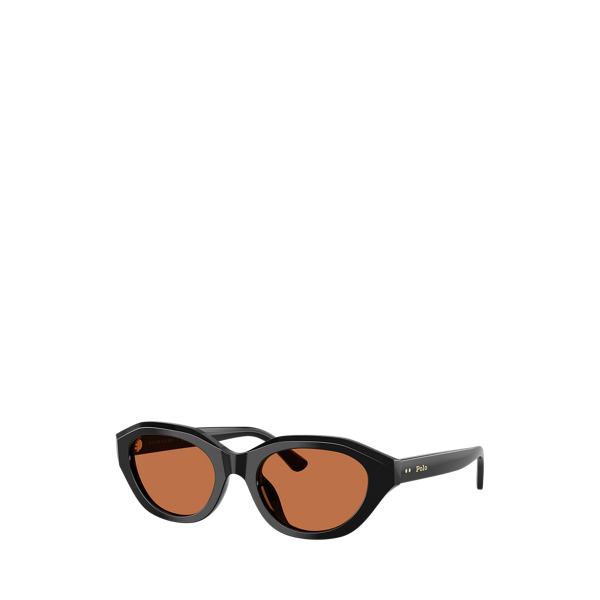 Polo Rectangle Cat-Eye Sunglasses