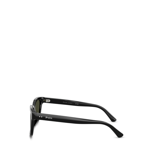 Polo Rectangle Cat-Eye Sunglasses