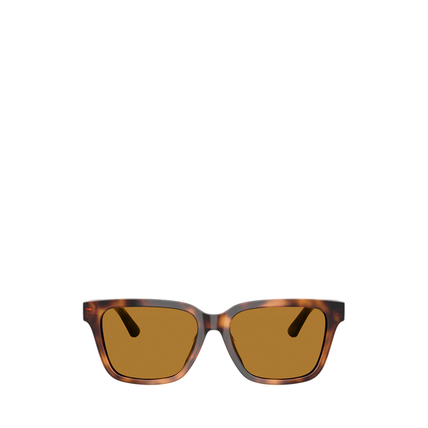 Rechthoekige Polo cat-eye zonnebril