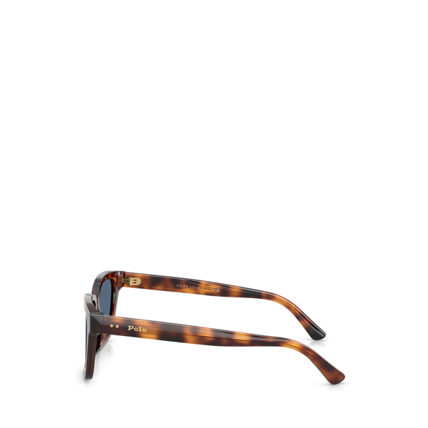 Polo Rectangle Cat-Eye Sunglasses