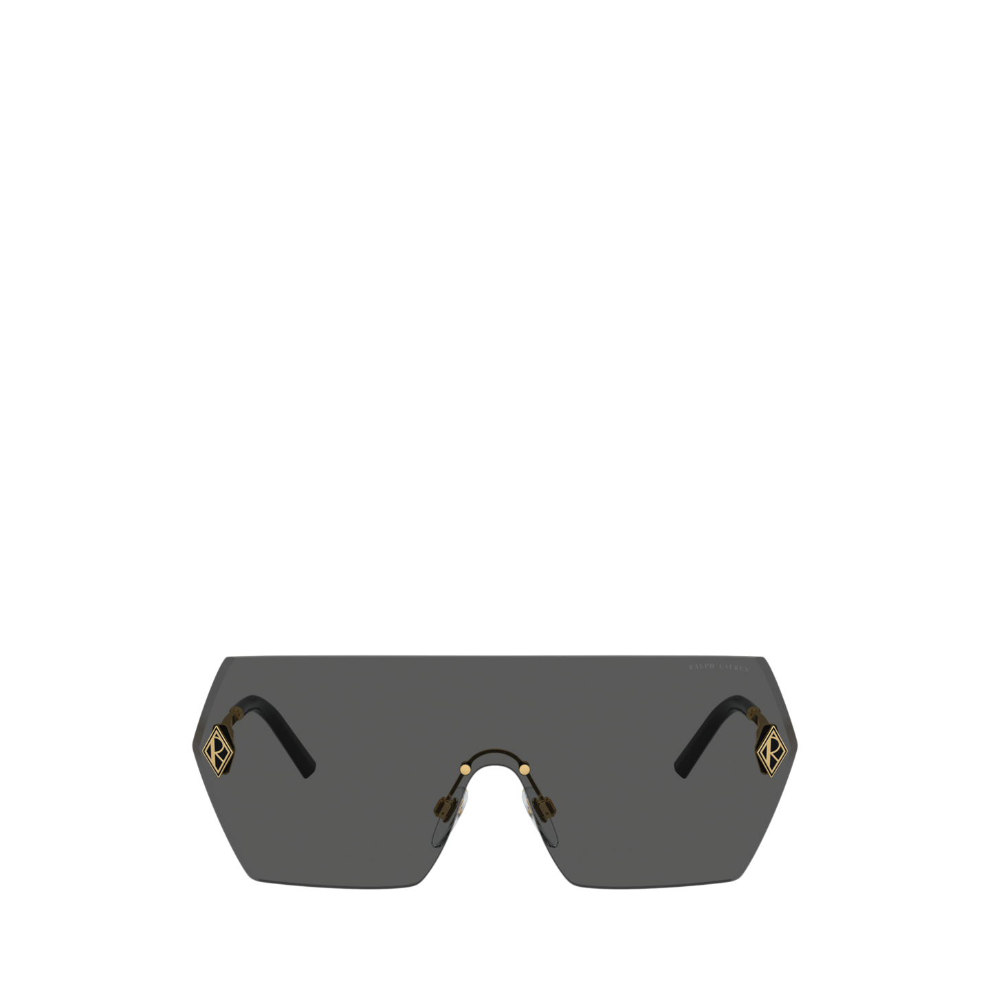 Женские солнцезащитные очки Ralph Lauren Deco Ralph’s Club Harper Sunglasses, цвет: Тёмный серый — фото 1