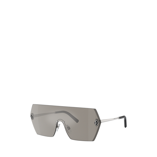 Grey Silver Mirror Deco Ralph’s Club Harper Sunglasses Ralph Lauren 1