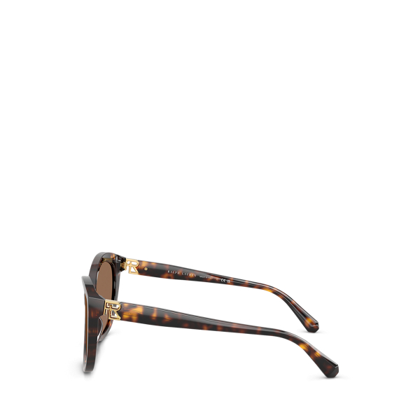 Dark Havana RL Butterfly Sunglasses Ralph Lauren 3