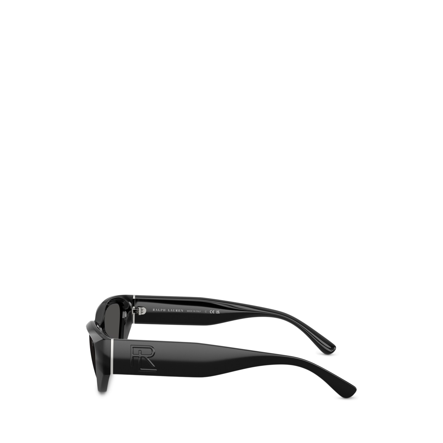 Женские солнцезащитные очки Ralph Lauren RL Square Sunglasses, цвет: Чёрный — фото 2