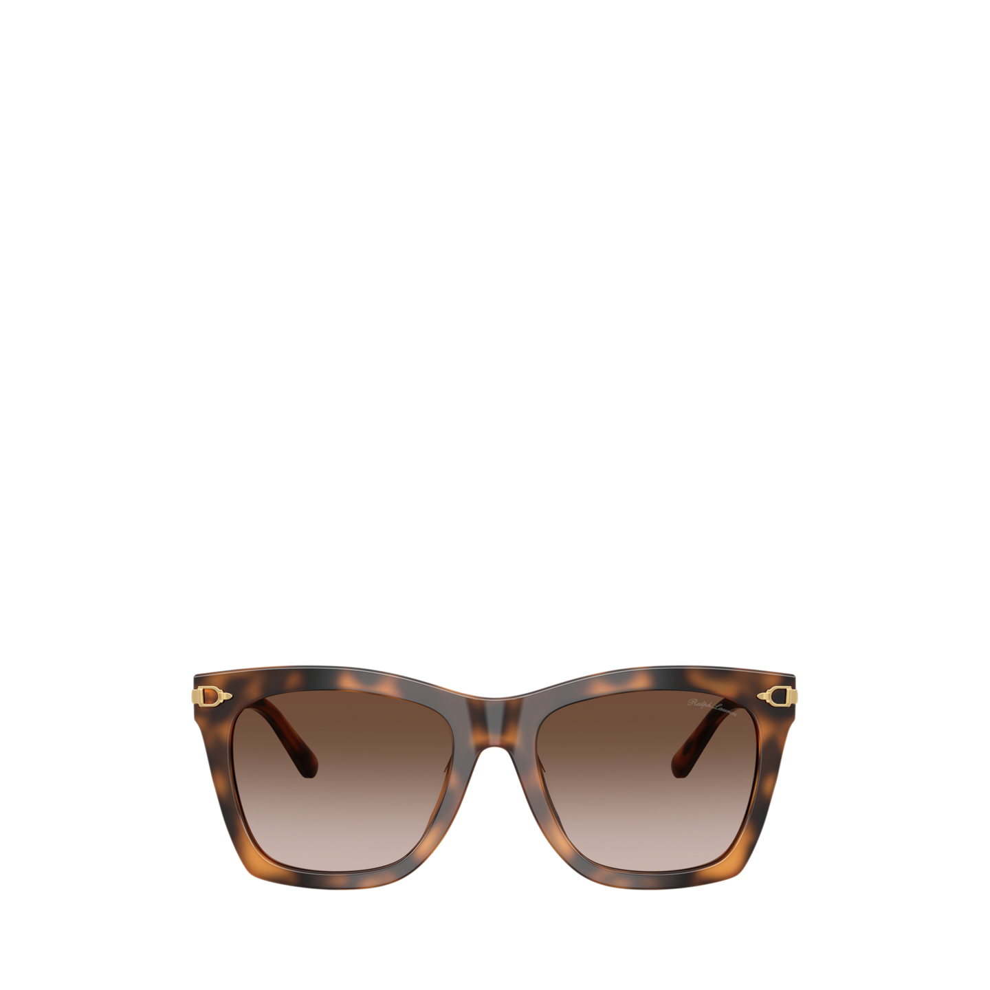 Женские солнцезащитные очки Ralph Lauren Stirrup Ricky Sunglasses, цвет: Гавана — фото 1