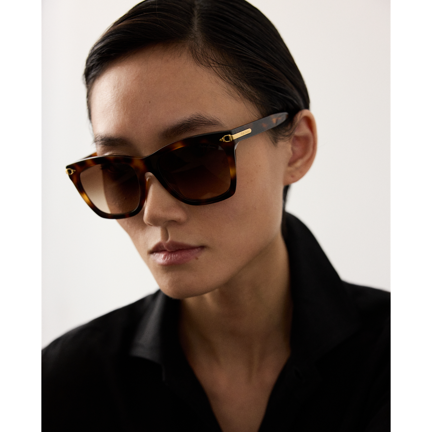 Женские солнцезащитные очки Ralph Lauren Stirrup Ricky Sunglasses, цвет: Гавана — фото 3