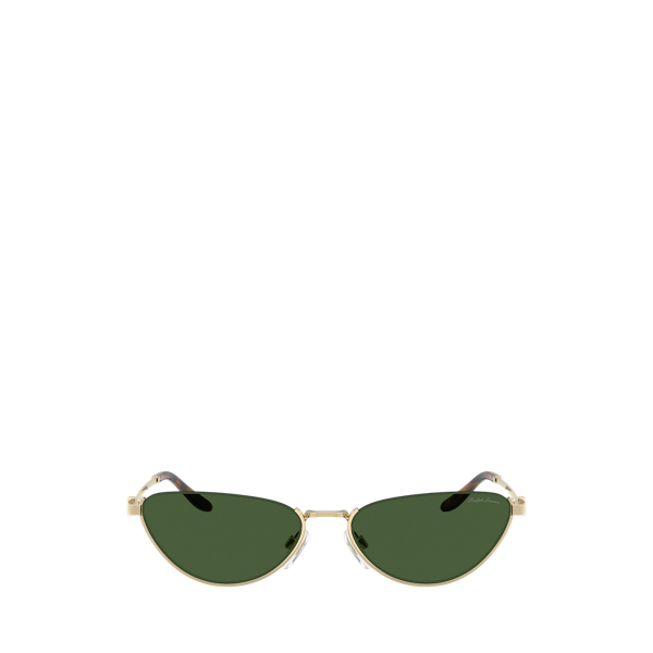 Shiny Palegold Stirrup Cat-Eye Sunglasses Ralph Lauren 2
