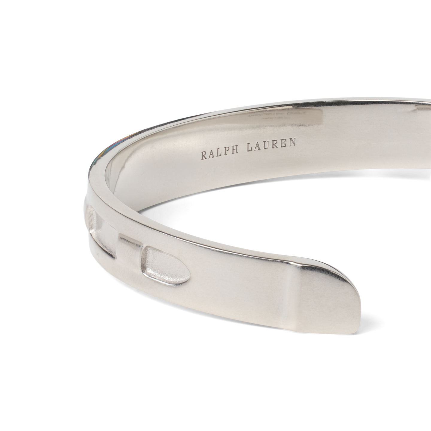 Браслет Ralph Lauren Sterling Silver Horseshoe, цвет: Серый — фото 1
