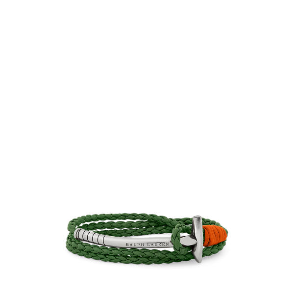 Triple-Wrap Leather Mallet Bracelet The Heritage Collection 1