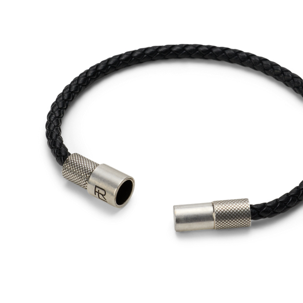 Calfskin & Sterling Silver Bracelet