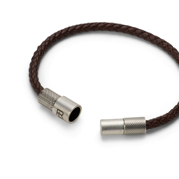 Calfskin & Sterling Silver Bracelet