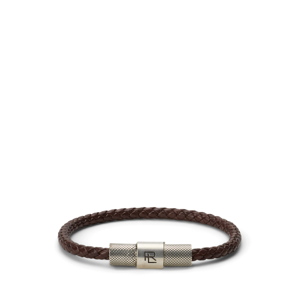 Calfskin & Sterling Silver Bracelet Purple Label 1