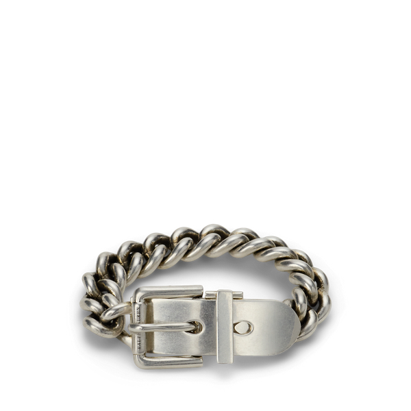 Sterling Silver Belt Buckle Bracelet