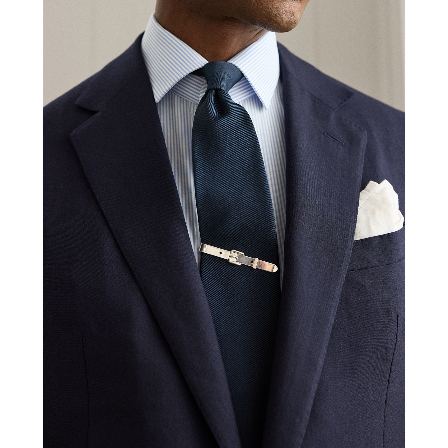Зажимы для галстука Ralph Lauren Sterling Silver Letter-Opener Tie Bar, цвет: Серебряный — фото 2