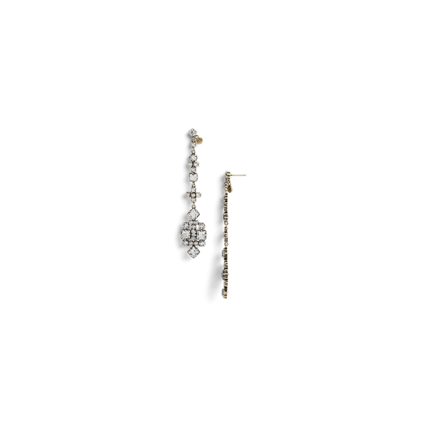 【RALPH LAUREN】★SILVER LAUREN LOGO EARRINGS★正規品★ Ralph Lauren Sterling Silver LRL Logo Stud Earring - Macy's
