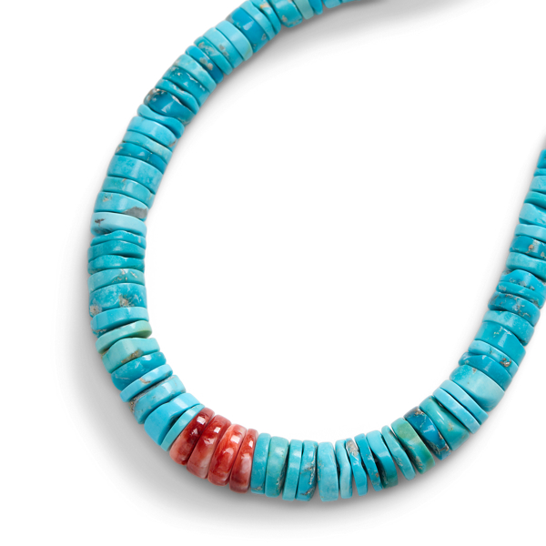 Silver Piki Wadsworth Turquoise Necklace Polo Ralph Lauren 2