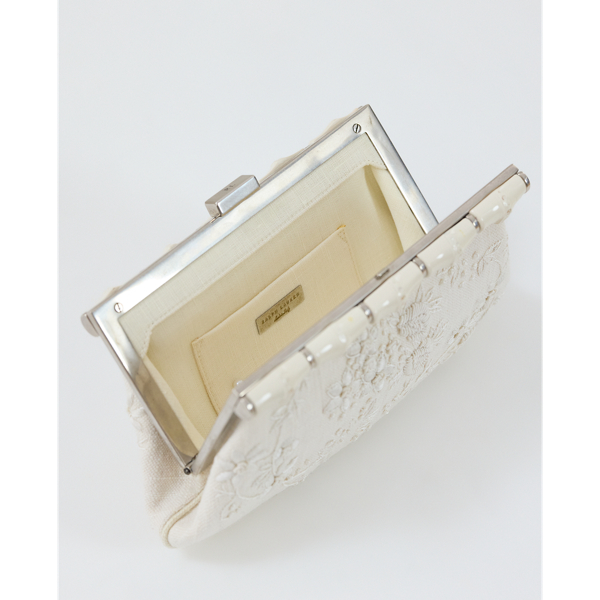 2012 Embroidered Cotton Evening Bag