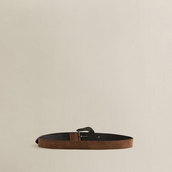 c. 2010 Tooled-Buckle Belt - Size M