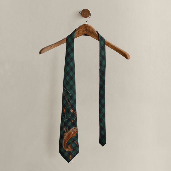 c. 1995 Handmade Wool Tie