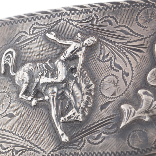 1960s Sterling Silver Belt - Size 38