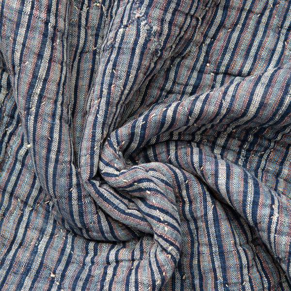 1800s Handwoven Indigo Quilt