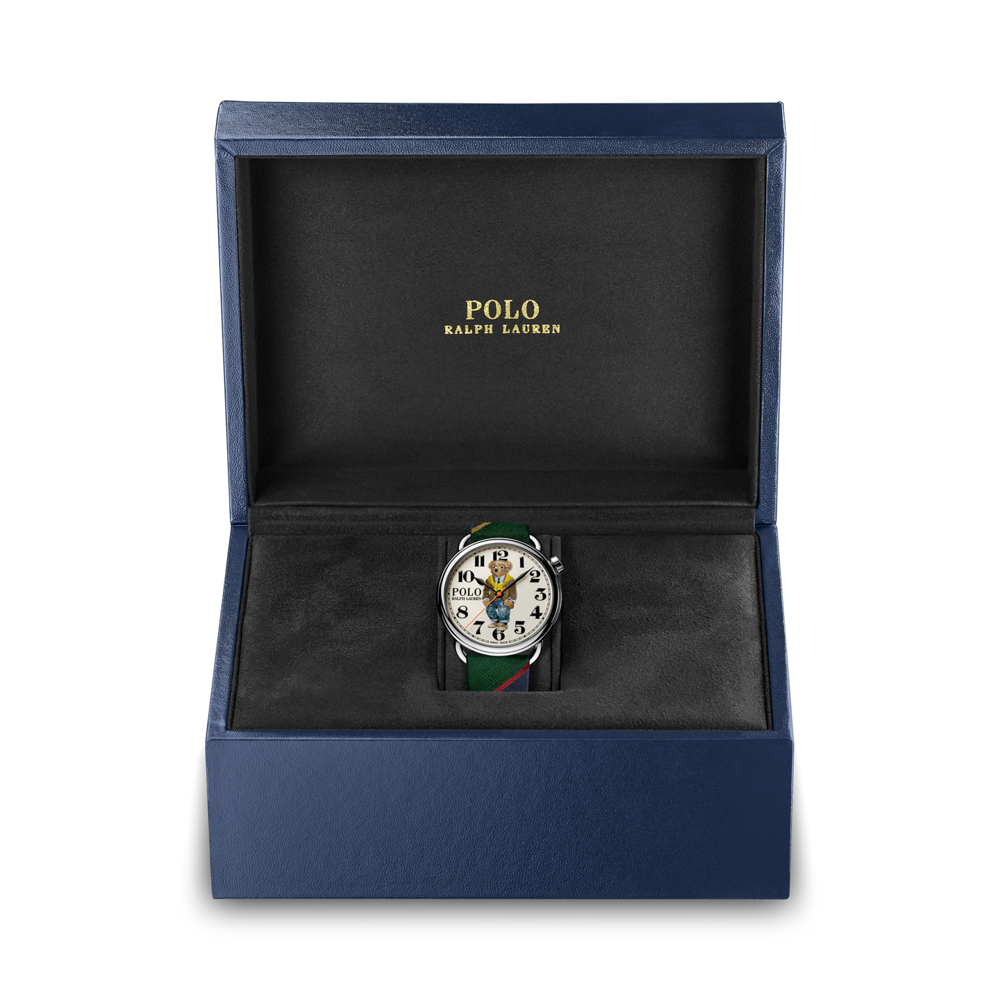Мужские часы Ralph Lauren 42 MM Preppy Polo Bear Watch, цвет: Белый — фото 3