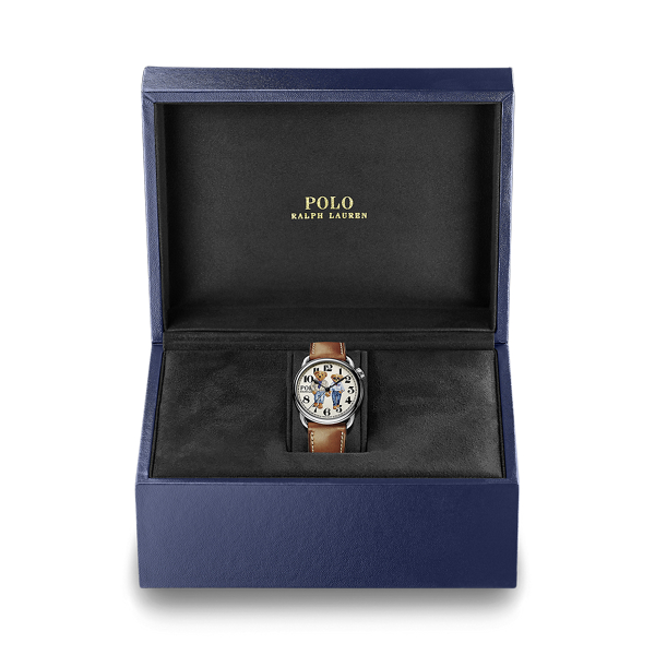 38MM Ralph & Ricky Beach Polo Bear Watch