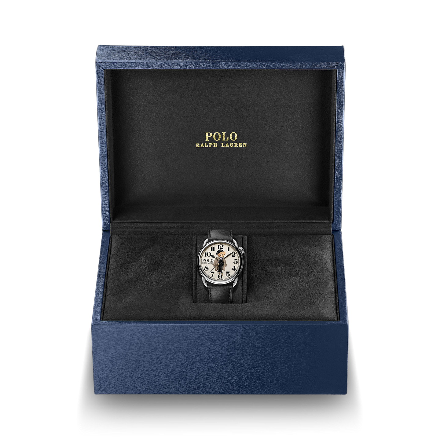 Женские часы Ralph Lauren 38 MM Ricky Trench Coat Polo Bear Watch, цвет: Белый — фото 4