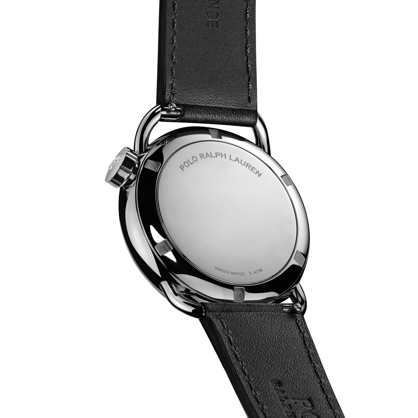 Женские часы Ralph Lauren 38 MM Ricky Trench Coat Polo Bear Watch, цвет: Белый — фото 2