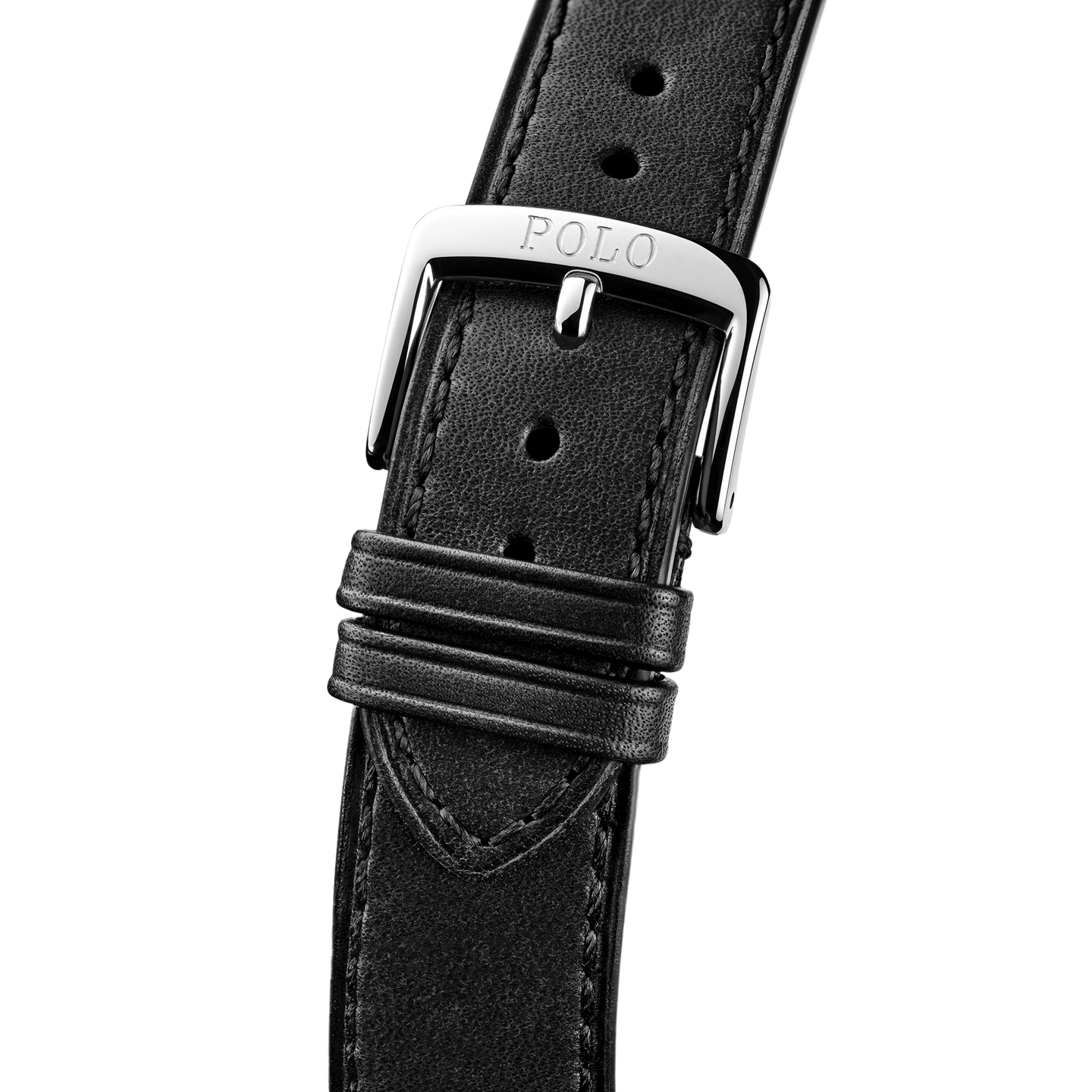 Женские часы Ralph Lauren 38 MM Ricky Trench Coat Polo Bear Watch, цвет: Белый — фото 3