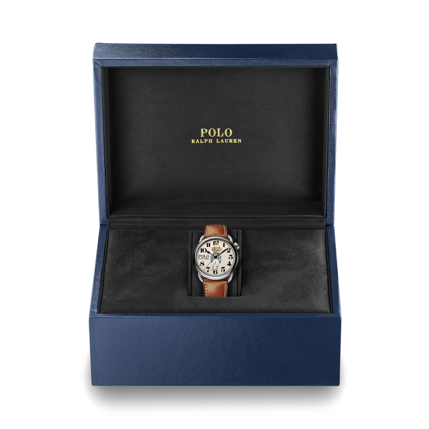 Женские часы Ralph Lauren 38 MM Ricky Cowgirl Polo Bear Watch, цвет: Белый — фото 4