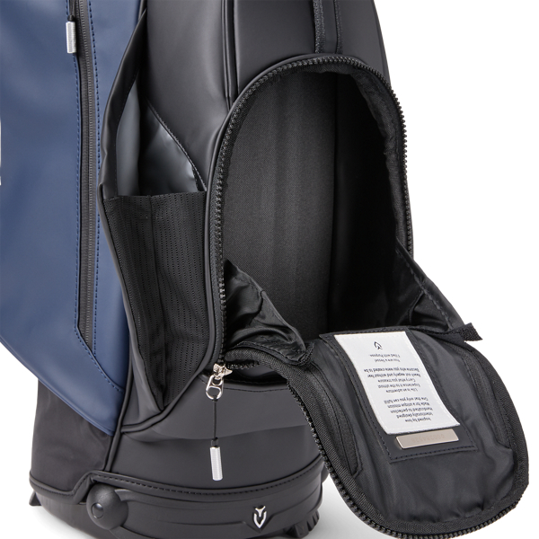 Navy/black RLX Golf x Vessel VLS Lux Stand Bag RLX 5