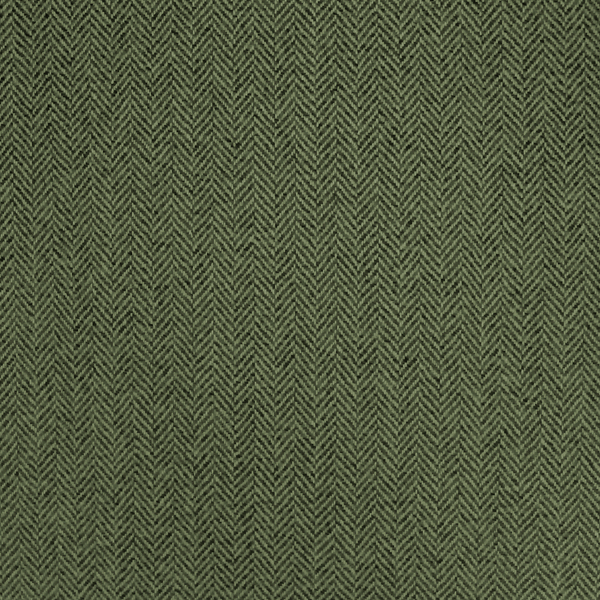 Geffrye Herringbone Swatch: Loden