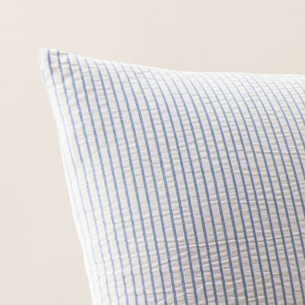 Blue Summertime Seersucker Throw Pillow Ralph Lauren Home 2